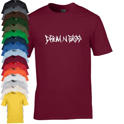 Drum And Bass T-Shirt – Dubstep D&B DJ Club Music Tee – Jungle Rave Shirt