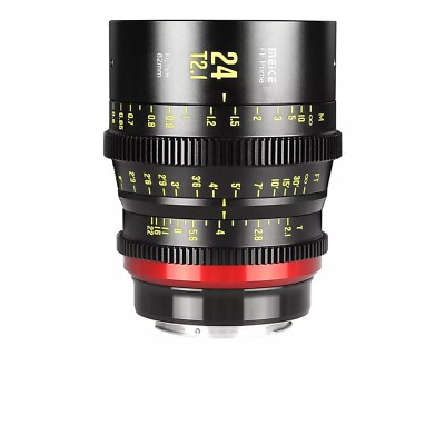 Meike 24 mm T2.1 Vollformat Ff-Prime Cine-Objektive für Canon EF-Mount