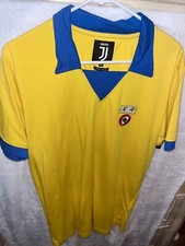 Juventus FC 1983 - 84 Away Coppa delle Coppe UEFA Retro Soccer Shirt Men’s XL