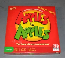 Apples to Apples Party Box- The Game of Crazy Combinations *PREOWNED*