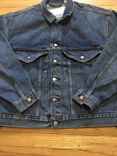 Ambush X Levi’s Nueva Chaqueta Vaquera Camionero Calce Suelto Azul Claro TALLA L - Imagen 3 de 5