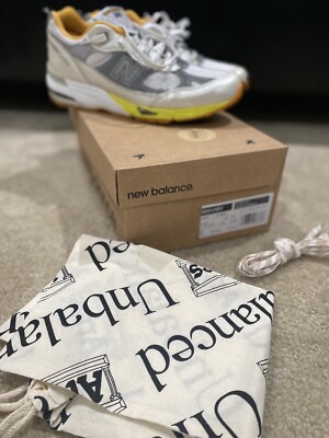 New Balance Aries x 991 Made In England Orange Silver M991ARI