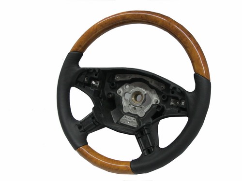 W164 2005-2008 STEERING WHEEL OE CHESTNUT BLACK for Mercedes-Benz - Picture 2 of 7