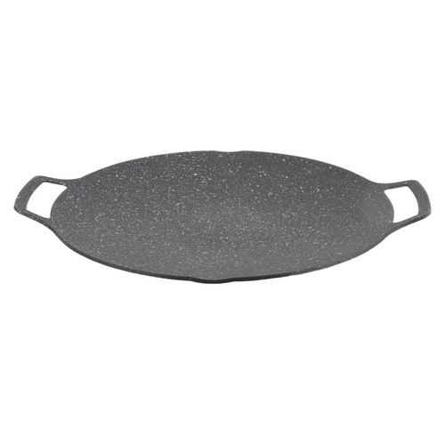 (Gas Type 30cm)Korean BBQ Plate Barbecue Grill Non Stick Circular Frying Pan NEW - Picture 6 of 24
