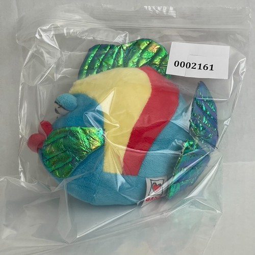 Webkinz Pucker Fish Plush Stuffed Animal NO CODE HM438 Pucker Fish GANZ - Picture 10 of 10