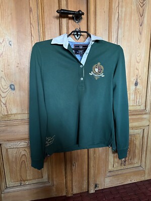 Giahanni  ( Galvanni ) Polo Shirt dunkelgrün M