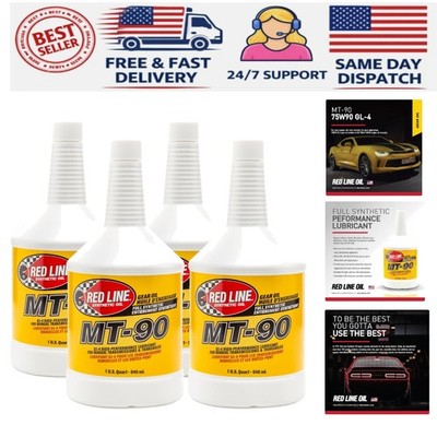 MT-90 75W-90 Manual Transmission Oil - Brass Safe & Corrosion Prevention 1 Quart