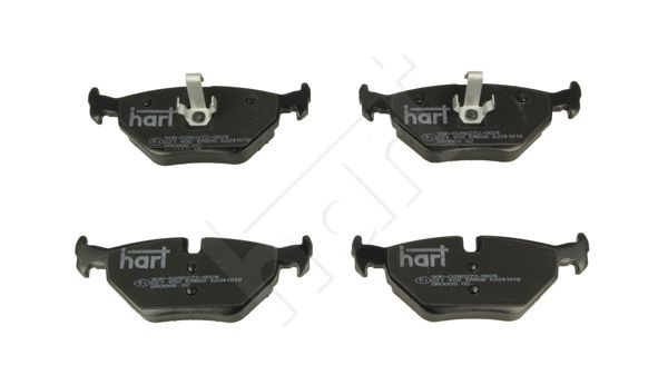 Hart 221 402 Bremsbelagsatz, Scheibenbremse FüR Alpina Bmw Mg Rover Saab-image