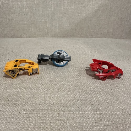 Lego Teil 11125c01 Schwungrad Platte 2x8 Metall Schwungrad Azurblau Reifen Lot 3 Stück - Bild 1 von 7