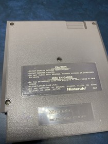 Kung Fu Nintendo NES Original Early Release CAN Made in Japan