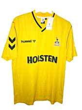 Mens Tottenham Hotspur Spurs 1989 Hummel Away Football Shirt Retro New Tags XL