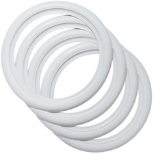 Latex 15" Rim Tire 2" Side Whitewalls Portawall Topper Tire Trim Set of 4