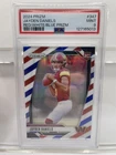 124510185 Jayden Daniels 2024 Panini Prizm #347 Red White and Blue RC PSA 9