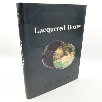 Lacquered Boxes by Detlev Richter   1989 Schiffer Publishing - First US Edition