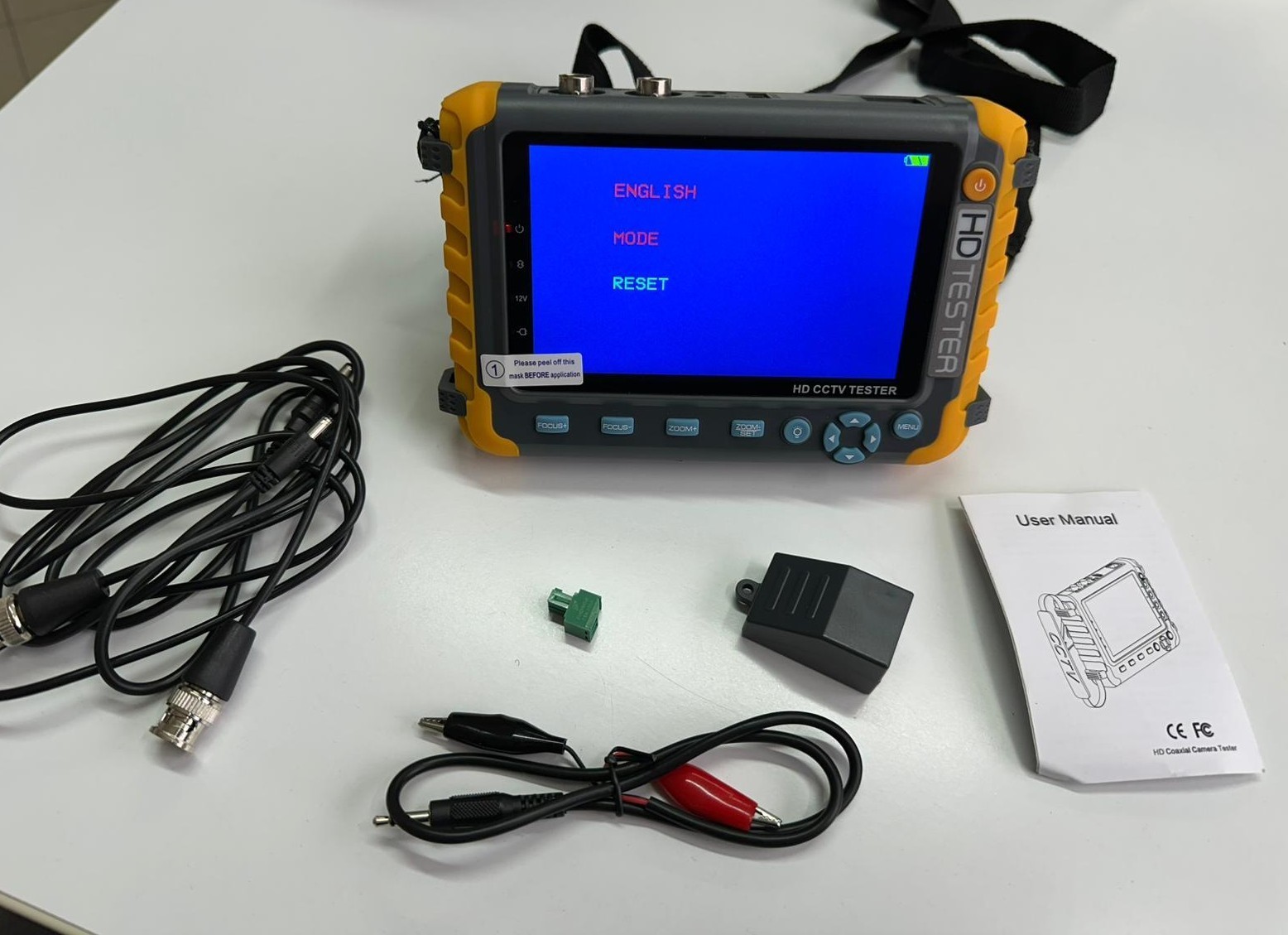 Tester Telecamere 8K/4K CCTV IP - Monitor Intelligente Professionale