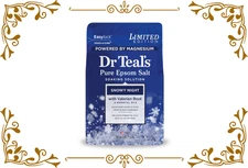 Dr Teal's Epsom Salt Magnesium Soak, Snowy Night, 3 lbs