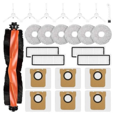Accessory Set For Xiaomi X20+ / X10+ Robot Vacuum Cleaner, Replacement Main Brus
