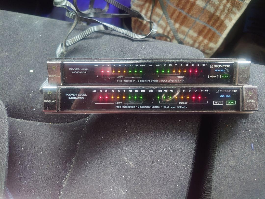 パイオニア　インジケータRD-160 希少・レア PIONEER パイオニア RD-160 パワーレベル
