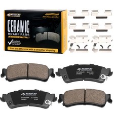 Rear Ceramic Brake Pads For Chevy Astro Silverado Gmc Sierra 1500 Yukon Deville Rear Ceramic Brake Pads For Chevy Astro Silverado Gmc Sierra 1500 Yukon Deville
