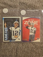 Tom Brady 2 Pack! 1. 2020 Panini Score. 2. 2020 Panini Gameface