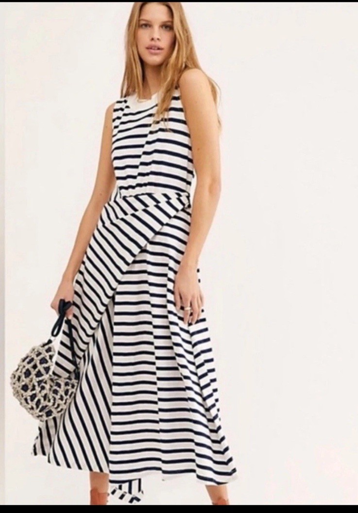 midi black western dress Karman Roper Women's Black Midi Dress