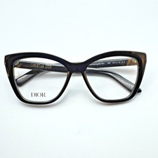 Dior Eyeglasses Frames DiorMidnightO B1I 1000 Black Cat Eye Frame 54-16-140 New
