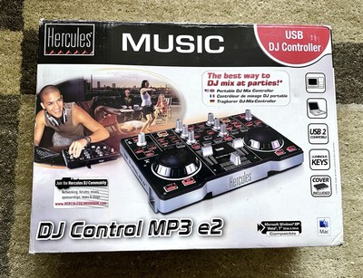 Hercules DJ Control MP3 E2 DJ Controller / Neu!