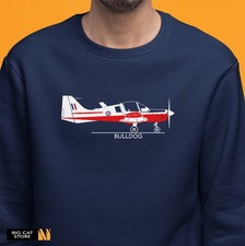 AeroArt - Scottish Aviation Bulldog Aircraft Artwork Design Sweatshirt
