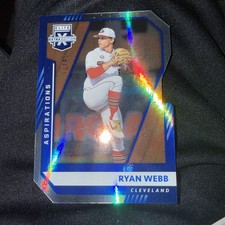 2021 Panini Elite Extra Edition - Ryan Webb #125  Signatures Die-Cut 13/45