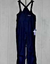 NWT Sledmate Ski Bibs Pants Black Insulated Adjustable Snowpants Men Size Medium