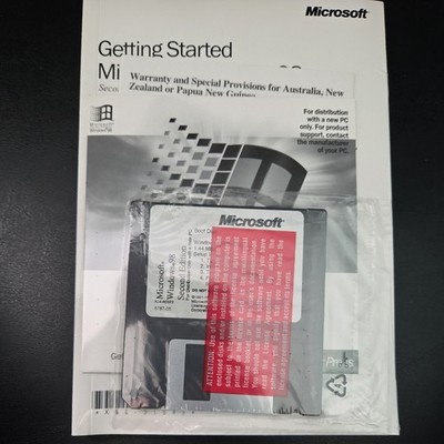 MICROSOFT WINDOWS 98 SE SECOND EDITION FULL OPERATING SYSTEM MS WIN 98SE =NEW=