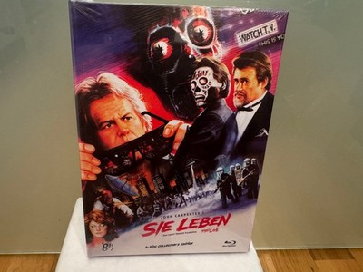 Carpenters SIE LEBEN They Live `84 Blu-Ray Mediabook Cover F NEU OVP OOP 150 Stk