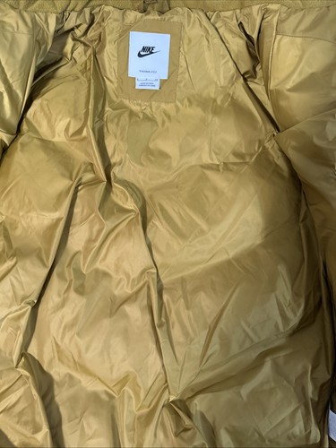 Nike Women's NSW Windpuffer Therma-FIT Loose Wheat LS Puffer Jacket FB8788-716 S - Picture 5 of 7