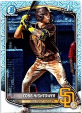 2025 Bowman #BCP-104 Cobb Hightower Chrome Prospects Mojo Refractor