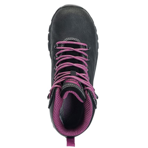 Avenger Women's 6" Flight Alloy Toe ESD Work Boot Black - A7472, Black - Picture 6 of 7