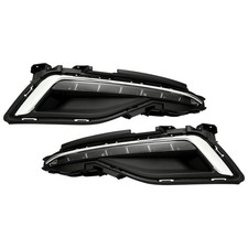 BriSunshine Front LED DRL & Fog Light Pair Fit for Hyundai Sonata 2015-2017 Fog