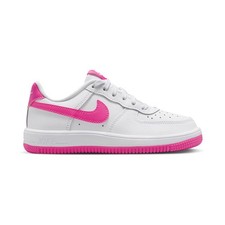 BOYS PRE SCHOOL NIKE FORCE 1 LOW PHOTON DUST/WHITE-FIR-GUM IF1673-102-SIZE 3