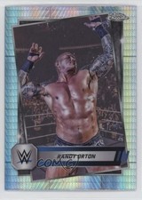 2025 Topps Chrome WWE Prism Refractor Randy Orton #14 13ab