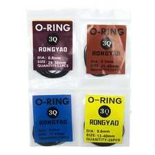 0.5/0.6/0.7/0.8mm Waterproof O-shaped Ring Watch Gaskets For Watchmaker Tools h