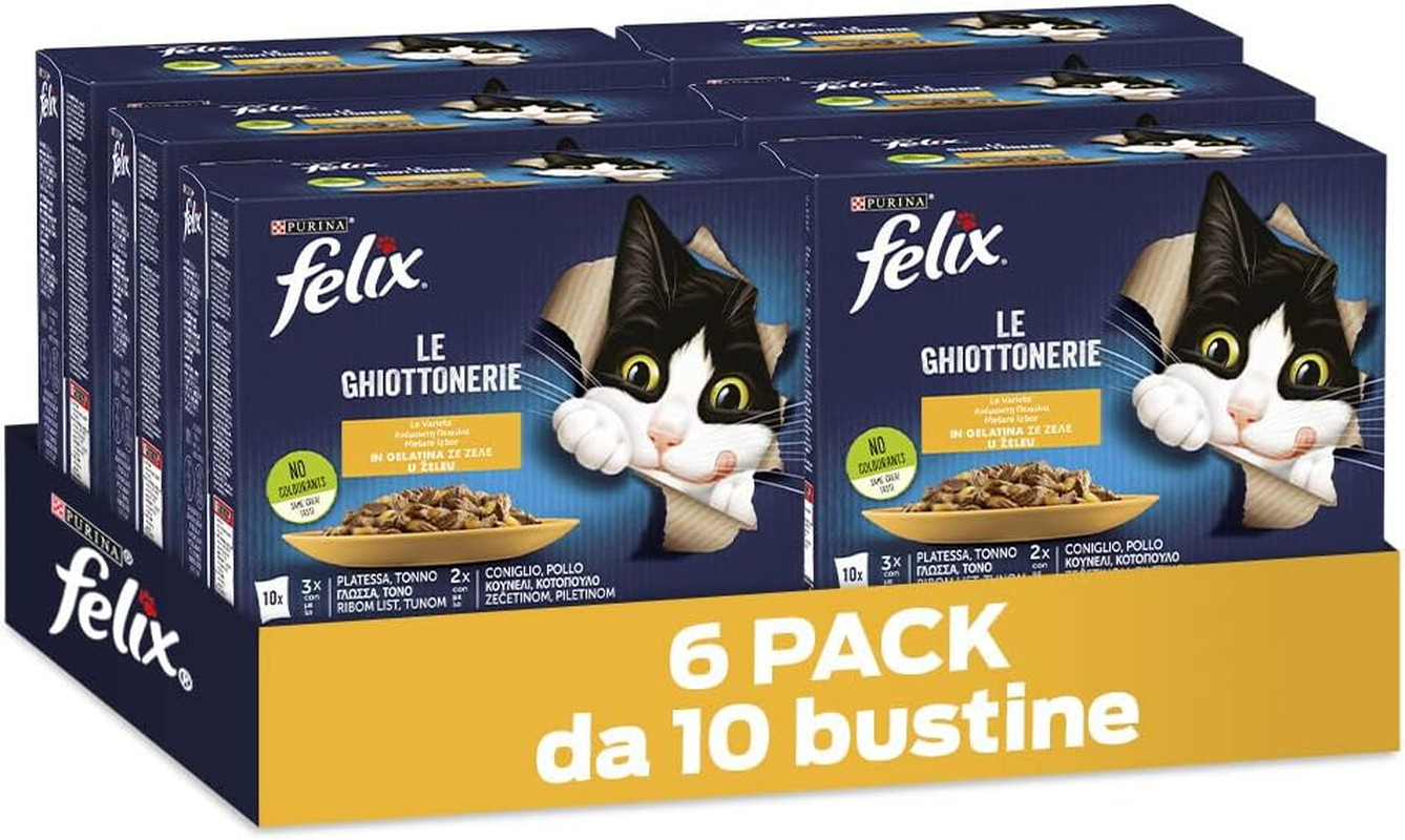 Offerta Felix Le Ghiottonerie Platessa - Cibo Gatto Umido 85g