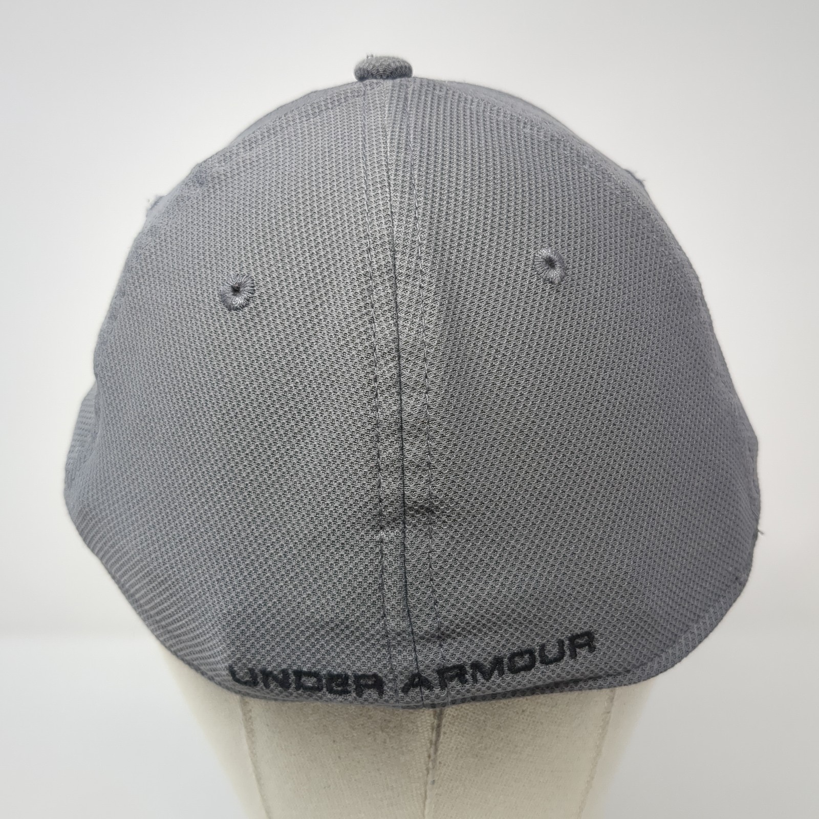 Under Armour Fitted Hat Gray Solid XL Embroidered… - image 7