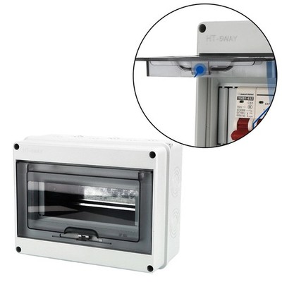Haushalt Elektro Verteilerkasten 8-fach IP65 wasserdicht zur Wandmontage