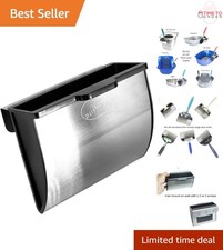 Metal Cat Litter Scoop Caddy Wall-Mount Holder Space-Saving Organize