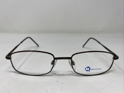 Modern Optical VERN BROWN 52-20-135 Metal Full Rim Eyeglasses Frame  N53