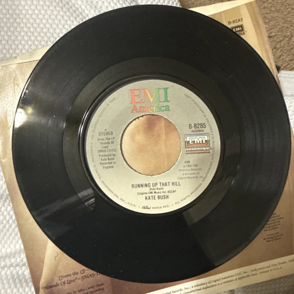 KATE BUSH - Running Up That Hill  12"  Extended Version 1985 EX/VG PROMO - Image 4 of 4