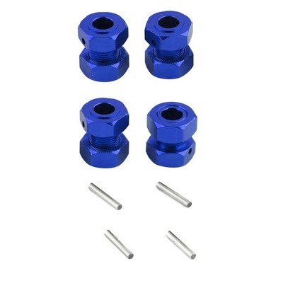 4* 17mm Wheel Hubs Hex Hexagonal Nut Kits For ARRMA 1/8 6S KRATON OUTCAST RC Car