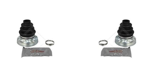 2X Hart Faltenbalgsatz Antriebswelle Vorne FüR BMW 1Er E87 E81 3Er Touring E91-image