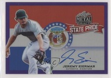 2018 Leaf Metal Draft State Pride Purple /25 Jeremy Eierman #SP-JE1 Auto 0q1p