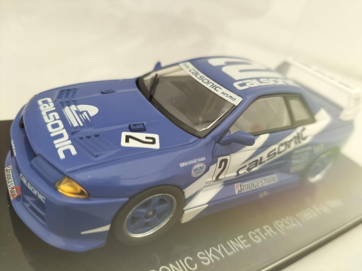 ミニカー EBBRO CALSONIC SKYLINE GTR 1993 EBBRO 1/43 CALSONIC SKYLINE GT-R R32 1993 Fuji Mar japan