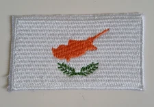 CYPRUS FLAG Embroidered - Iron On / Sew On - PATCH - NEW